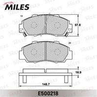 Колодки тормозные HONDA ACCORD 91-98/CR-V 95-02 передние Ceramic