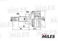 Rn_ga20458 miles шрус наружний (abs)