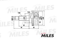 ШРУС MAZDA 323 V/KIA SEPHIA 1.3-1.8 93-98 нар. +ABS
