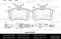 Колодки тормозные Ceramic SEAT IBIZA 02-/SKODA FAB