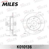 Диск тормозной MITSUBISHI COLT 04-/SMART FORFOUR 04- задний D=250мм. K010136
