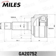 ШРУС ACURA MDX (YD2) 07-13 нар.