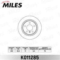 Диск тормозной BMW 1 F20 116-118 10- задний D=290мм.