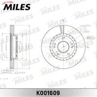 Диск тормозной передний hyundai elantra (md  ud)11-/veloster (fs)/kia ceed (jd) 15- k001609