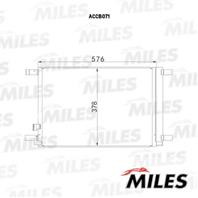 Конденсер VAG A3/OCTAVIA/G VII/ 1.2T-2.0T/1.6TD-2.0TD 12-