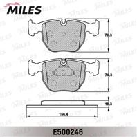 Колодки тормозные BMW Е38/E39/X5 3.0/4.4 передние Ceramic