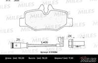 Колодки тормозные MERCEDES VIANO/VITO W639 03- задние с датч. Ceramic