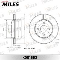 Диск тормозной NISSAN BLUEBIRD SYLPHY 06-12 передний. K001663