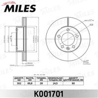 Диск тормозной renault master opel movano 10- передний k001701