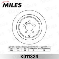 Диск тормозной land rover range rover 02- задний k011324