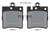 Колодки тормозные дисковые задние 2189801 от компании TEXTAR