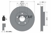 92077703_диск тормозной передний! toyota camry 2.