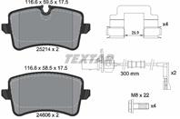 Колодки тормозные дисковые задние 2521401 от компании TEXTAR