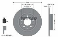 92125603_диск тормозной задний! mazda 6 1.8-2.3/2