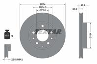 92110400_диск тормозной передний! Mazda 323/6/626 1.8/2.0/2.0TD 98&gt