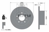 92157600_диск тормозной задний! Fiat Ducato Peuge