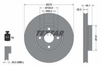 92126003_диск тормозной передний!Toyota Corolla 1.8/2.0D-4D 01&gt