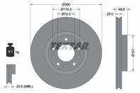 92130403_диск тормозной передний! Mazda 3/5 1.8/2.0/CD 03&gt