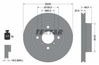 Диск тормозной передний вентилируемый SUZUKI BALENO 1.3/1.6 95&gt 235x20x4