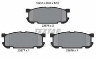 Колодки тормозные дисковые Mazda MX-5 II 00- [ 238