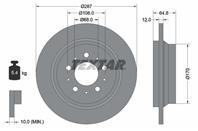 92100703_диск тормозной задний! volvo s60/s80/v70