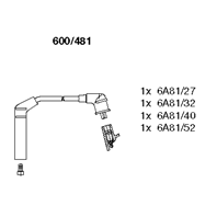 BR-600/481_к-кт проводов! Hyundai Accent/Getz 1.3