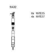 BR-9A32_к-кт проводов! MB W210/W220 2.4/2.8/3.2/3