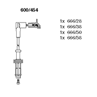 Br-600/454_к-кт проводов! peugeot 106/306 1.0-1.6