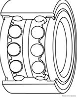 Подшипник ступицы колеса  комплект