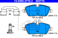 Колодки пер bmw e81/e87/mini one/cooper 04-