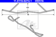 CALIPER HOUSING SPRING