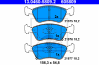 Колодки пер toy avensis 1.6i-2.0i/td 16v 98-