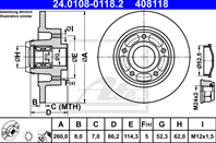 Brake disk with bearing