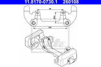 Jarzmo zacisku hamulcowego prz?d BMW 3 (E46), Z3 (E36), Z4 (E85) 2.0-3