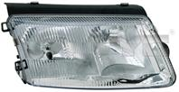 Фара передняя 4 конт. без тум.h1-h7 vw passat b5 (97-)