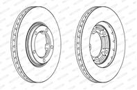 Диск тормозной 296x32 Hyundai Ferodo