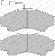 FVR1479_=GDB1518=959 01=221948 !колодки дисковые п. Peugeot Boxer 350 Models  F