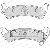 Тормозные дисковые колодки FDB1549 от фирмы FERODO
