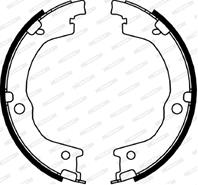 Колодки тормозные барабанные FSB4049 от фирмы FERODO