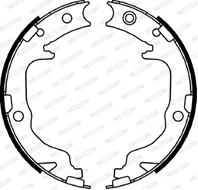 Колодки тормозные барабанные FSB4059 от производителя FERODO