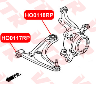 Полиуретановый сайлентблок нижнего рычага передней подвески  передний