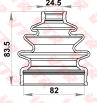 Чехол ШРУС переднего привода  внутренний