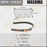 Ремень ручейковый masuma 3pk-1000