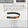 Ремень ручейковый Masuma 6PK-1790