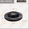 Диск тормозной Masuma BD-1223DL [1] перфорированный front PRADO/ GRJ15#, TRJ150 LH