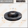 Диск тормозной Masuma BD-1223DR [1] перфорированный front PRADO/ GRJ15#, TRJ150 RH