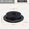 Диск тормозной masuma bd-1518dl [1] перфорированный rear /land cruiser/ urj202l/lx450d/lx570/lan