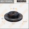 Диск тормозной Masuma BD-1532DL [1] перфорированный front SEQUOIA/ UPK60L LH