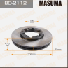Диск тормозной Masuma