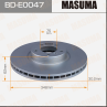 Диск тормозной Masuma BD-E0047 [1] front /X5 (E70)/X5 (F15)/X6 (E71)/X6 (F16)